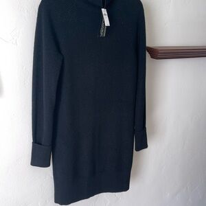 Banana Republic Sweater Dress Black NWT (ST)